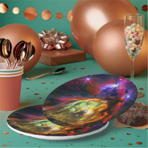 Rho Ophiuchi Cloud Complex - James Webb NIRCam Paper Plate