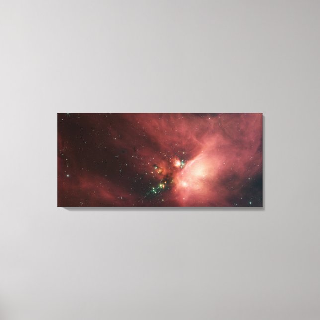 Rho Ophiuchi nebula 2 Canvas Print (Front)