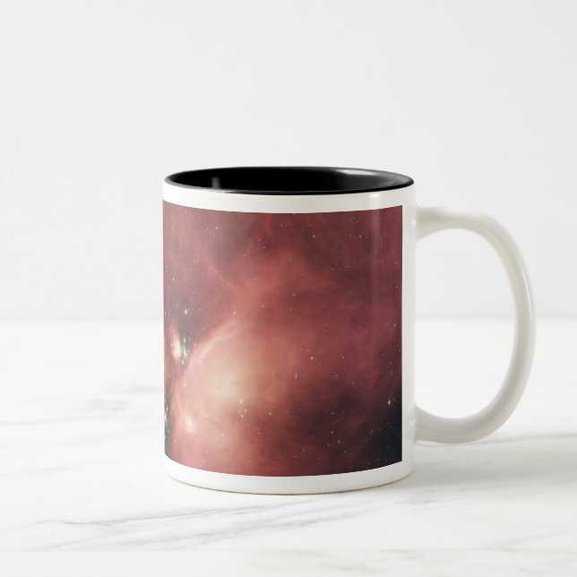 Rho Ophiuchi nebula 2 Two-Tone Coffee Mug (Right)