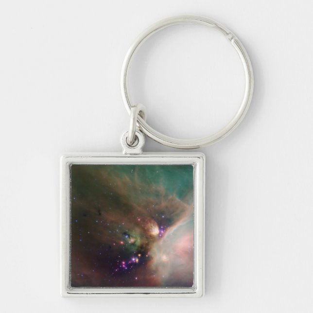 Rho Ophiuchi nebula Keychain (Front)