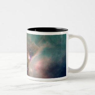 Rho Ophiuchi nebula Two-Tone Coffee Mug