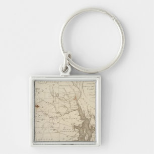 Rhode Island 2 Keychain