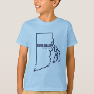 Rhode Island - Actual Size T-Shirt
