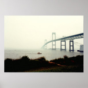 Rhode Island Bridge Poster
