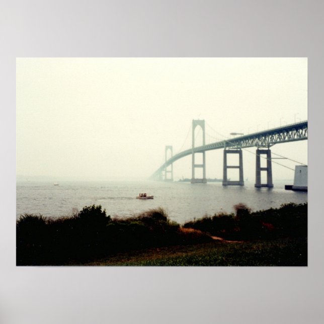 Rhode Island Bridge Poster (Front)