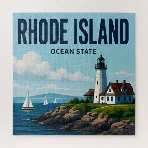 Rhode Island Capitol Harbour Ocean State Jigsaw Puzzle