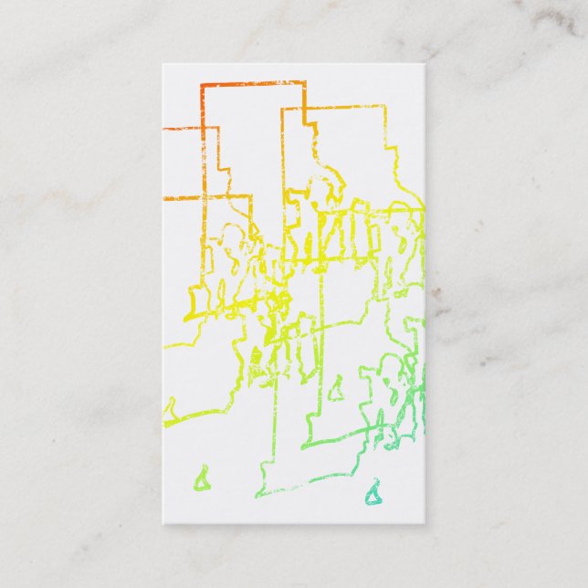 rhode island chill blur business card (Front)