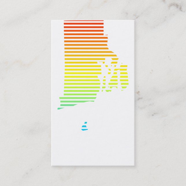 rhode island chill fade business card (Front)