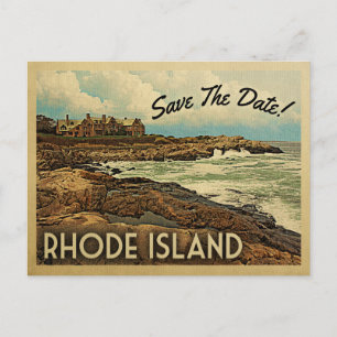Rhode Island Enregistrer La Date Cartes Postales V