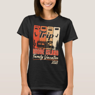 Rhode Island Family Vacation RV Road Trip Mountain T-Shirt