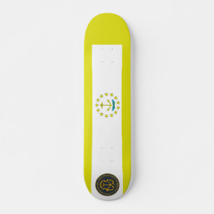 Rhode Island flag Skateboard