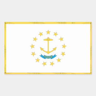 Rhode Island Flag Sticker