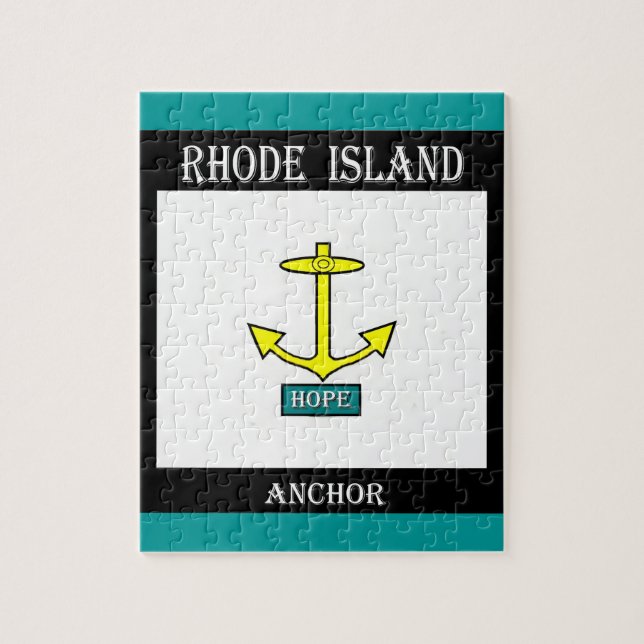 Rhode Island Hope Anchor Jigsaw Puzzle (Vertical)