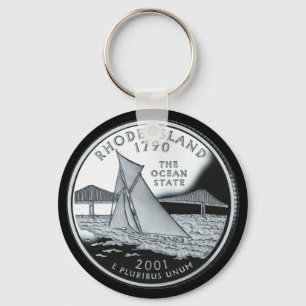 RHODE ISLAND KEYCHAIN