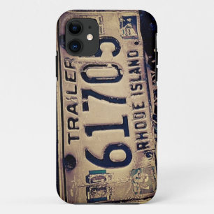 Rhode Island License Plate iPhone 5/5S Case