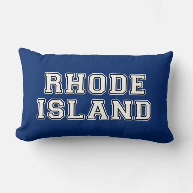 Rhode Island Lumbar Pillow (Front)