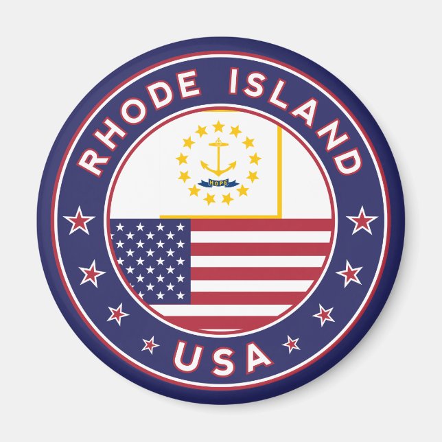 Rhode Island Magnet (Front)