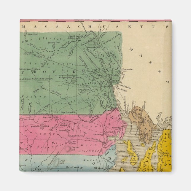 Rhode Island Magnet (Front)