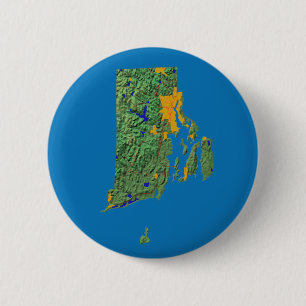 Rhode Island Map Button