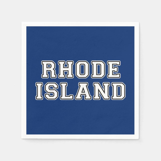 Rhode Island Napkin (Front)