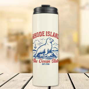 Rhode Island Nature Scene – Seal & Sea Design Thermal Tumbler