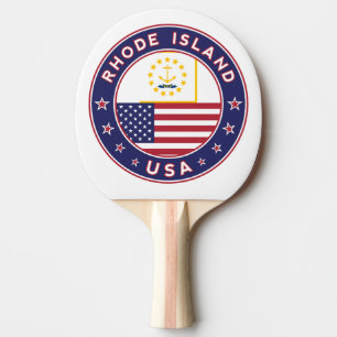 Rhode Island Ping Pong Paddle