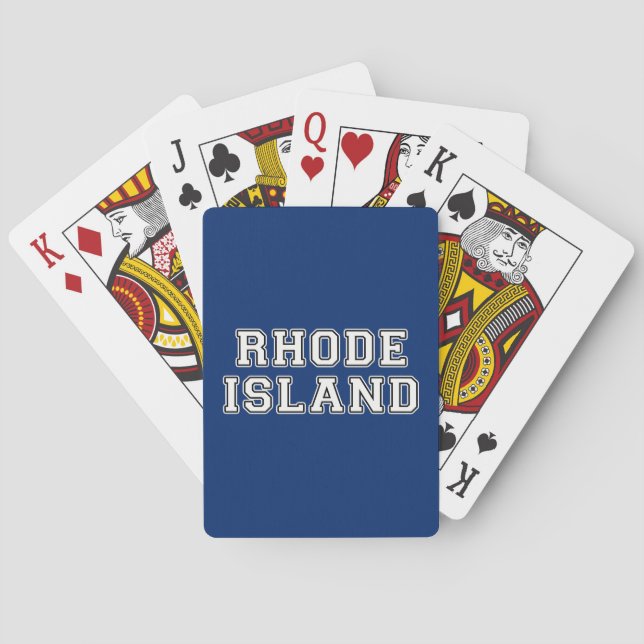 Rhode Island Playing Cards (Back)