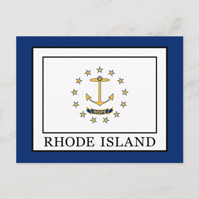 Rhode Island Postcard (Front)
