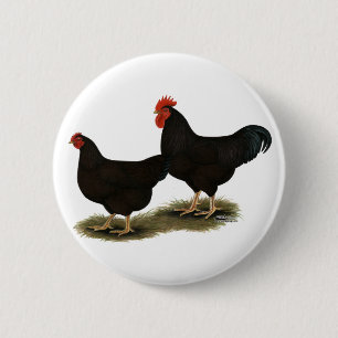 Rhode Island Red Bantams 2 Inch Round Button