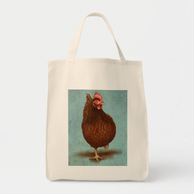 Rhode Island Red Hen Bags (Front)