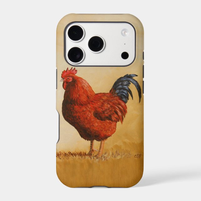Rhode Island Red Rooster Chicken (Back)