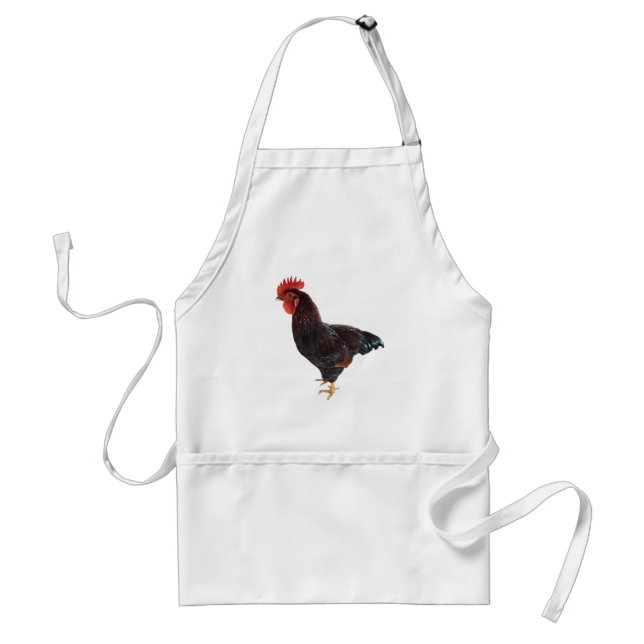 Rhode Island Red Rooster Standard Apron (Front)