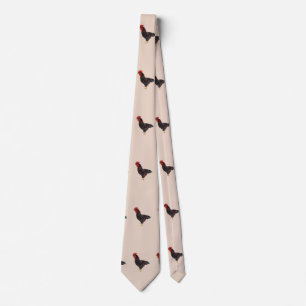 Rhode Island Red Rooster Tie