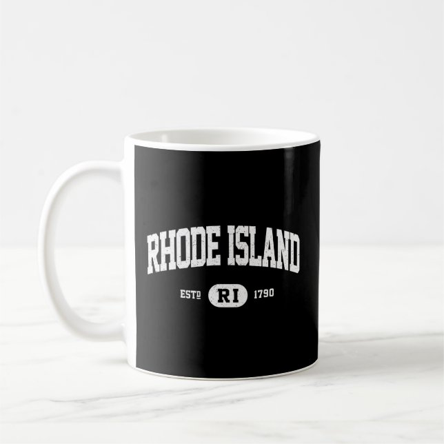Rhode Island Rhode Island Ri Coffee Mug (Left)