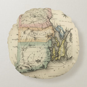 Rhode Island Round Pillow