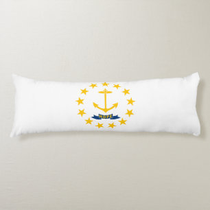 Rhode Island State Flag Body Pillow