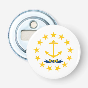 Rhode Island State Flag Bottle Opener