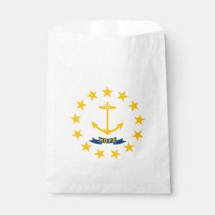 Rhode Island State Flag Favour Bag