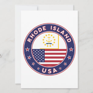 Rhode Island sticker, phone case, tote bag
