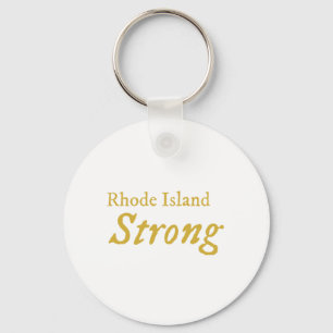 Rhode Island Strong   Keychain