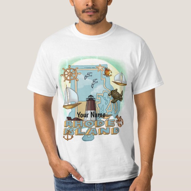 Rhode Island t-shirt (Front)