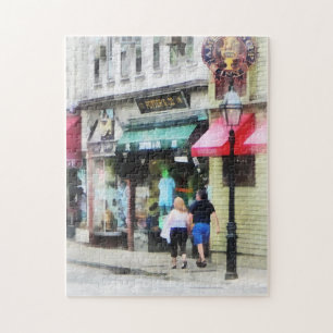Rhode Island - Thames Street Newport RI Jigsaw Puzzle