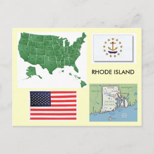 Rhode Island, USA Postcard