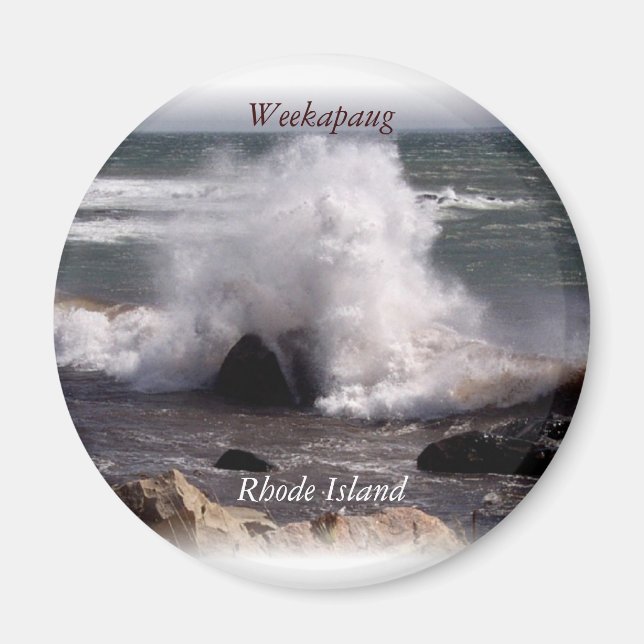 Rhode Island, Weekapaug Magnet (Front)