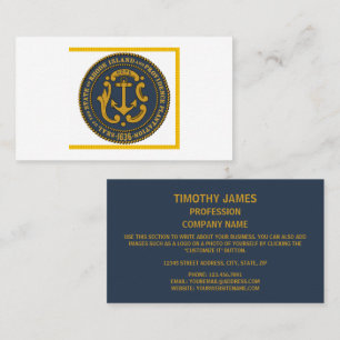 Rhode Islander Flag & Seal, Flag of Rhode Island Business Card