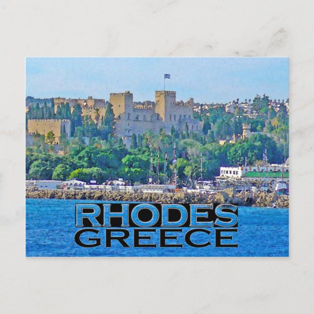 Rhodes Postcard (Front)