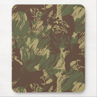 Rhodesian Brushstroke CAMO Mouse Pad