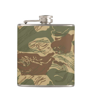 Rhodesian Brushstroke Hip Flask