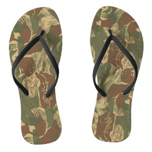 Rhodesian Brushstroke Slops (Flip Flops) Flip Flops