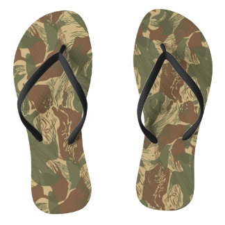 Rhodesian Brushstroke Slops (Flip Flops) Flip Flops